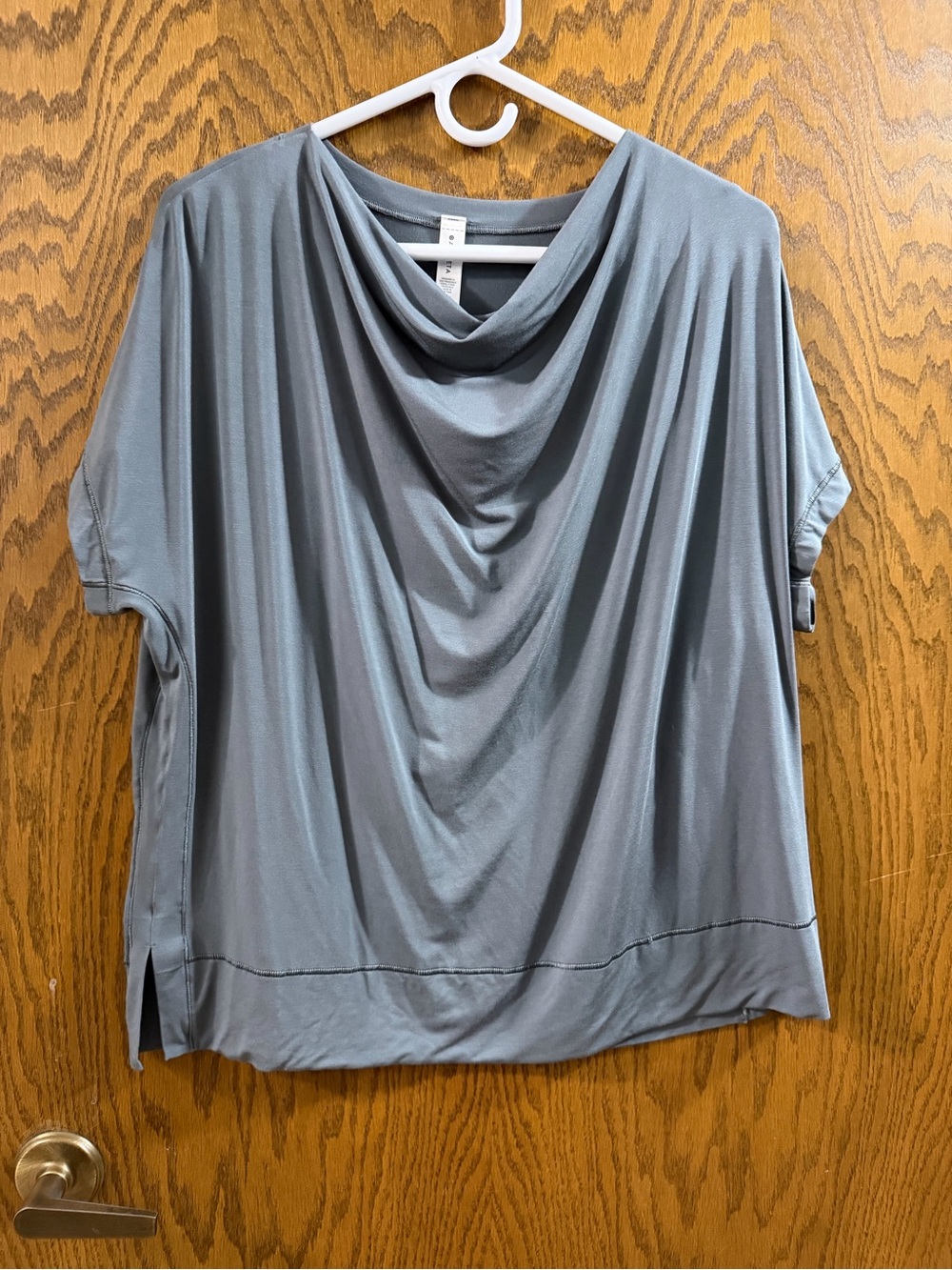 Athleta Draped Cowl Neck Women’s Size Medium Top - Gray